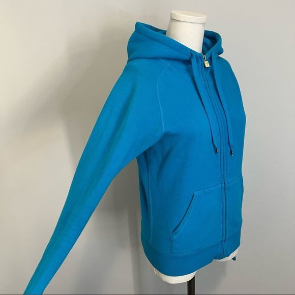 Aritzia TNA Pacific Zip Up Hoodie Blue - Picture 6 of 15